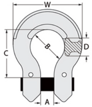 Load image into Gallery viewer, The OMEGA Coupling Link is designed specifically for trailers with a Gross Trailer Mass (GTM) over 3500kg. 
WLL: 2ton (7/8mm), 3.15ton (10mm), 5.3ton (13mm) Breaking Strength (BS): 8.0ton / 12.6ton / 21.2ton (4x WLL) Grade: 80 (T8) Material: Quality Alloy Steel Manufacturing: Drop forged and heat treated Certification: Test certificate available upon request Finish: Pin comes with Oxygen Black Compliance:Chains are manufactured from alloy steel with a minimum breaking stress of 800 MPa, conforming to Austra