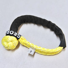 Load image into Gallery viewer, 9500kg Winch Extension Rope (yellow or Purple) +1X Soft Shackle 16ton +1X Snatch Ring 11ton 4x4 Winch combo