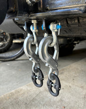 Load image into Gallery viewer, Ford Everest Kit: Hammerlock and Self Locking Hook & Shackle for Trailer Chain 4177-35 and 4177-25 (or Caravan or Camper)