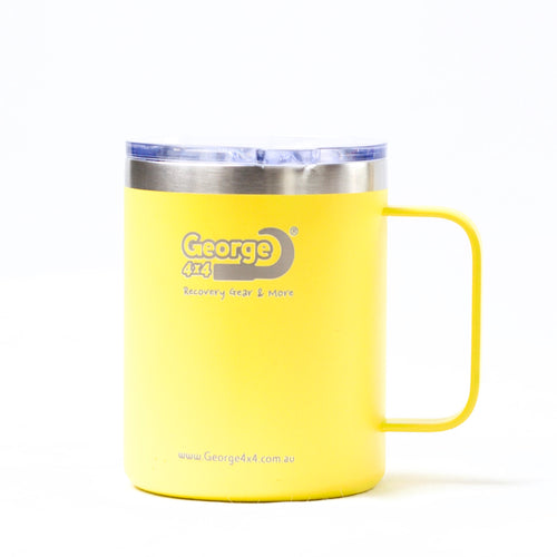 George4x4 Coffee Cup Travel Mug with Logo 12oz