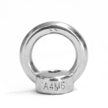 Load image into Gallery viewer, Eye Nuts DIN582 Female Metric Thread Stainless Steel Ring Top