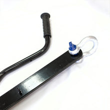 Load image into Gallery viewer, Heavy Duty Ground/Sand Anchor For 4WD Winch Recovery Ideal for 4x4 winching recovery where there are no trees or other anchor points. Heavy-duty design. Ideal for vehicle recovery when there are no convenient anchor points or trees. Suitable for use in sand, mud, soil, or soft ground. Angled blade provides a self-digging action when pressure is applied. Shackle fitted for use with winch fibre rope or steel cable. Flat pack and easy storage. Essential for Simpson Desert Crossing. Weight: 15kg!