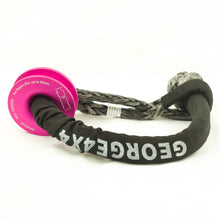 Load image into Gallery viewer, 4x4 winch ring with 22000kg silver soft shackle australian made combo george4x4 recovery gear & More