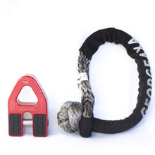 Load image into Gallery viewer, Delta shackle winch hook with soft shackle combo 4x4 recovery gear George