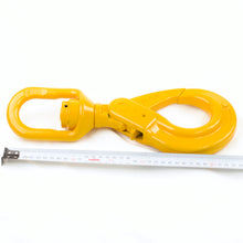Load image into Gallery viewer, G80 Swivel 13mm Self Locking Safety Hook, Grade 80 Chain Lifting Sling Components