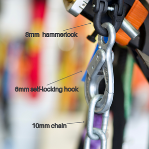 1086HSS35 G100 Self-locking Hook & Hammerlock for ATM Up to 3700kg (Trailer, Caravan or Camper)