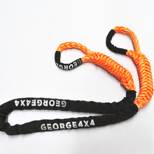 Load image into Gallery viewer, Using the SEL with the BKWR system attaches the rope to the recovery system without a hook, instead looping it through tree trunk protectors or similar items. Made of UHMWPE material. UV resistant, waterproof and more durable Very light, can float in water Australian-made tested IP Australia Certified Design. 11mm, Breaking force 10000kg  Visible colour - orange