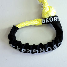 Load image into Gallery viewer, Soft Shackles are an alternative to steel shackles, made of Synthetic rope (well known as Dyneema/ spectra etc). Lighter, Stronger, and more flexible. Hand spliced in Australia, Tested by NATA-accredited lab can float in water UV-resistant, waterproof and more durable Protective sleeve fitted