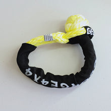 Load image into Gallery viewer, Soft Shackles are an alternative to steel shackles, made of Synthetic rope (well known as Dyneema/ spectra etc). Lighter, Stronger, and more flexible. Hand spliced in Australia, Tested by NATA-accredited lab can float in water UV-resistant, waterproof and more durable Protective sleeve fitted