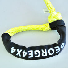 Load image into Gallery viewer, Soft Shackles are an alternative to steel shackles, made of Synthetic rope (well known as Dyneema/ spectra etc). Lighter, Stronger, and more flexible. Hand spliced in Australia, Tested by NATA-accredited lab can float in water UV-resistant, waterproof and more durable Protective sleeve fitted