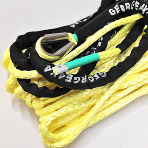 Winch Rope with SS Thimble Eye, 10mm*30m*9500kg, Australian Made, 4WD Recovery Gear 4x4 offroad