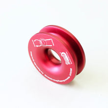 Load image into Gallery viewer, 1pc*Aluminum Pulley Snatch Ring (Ruby RED) Inner-Outer diam: 30mm-100mm Breaking Strength: 11000kg