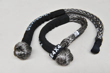 Load image into Gallery viewer, 2pcs*Soft Shackles (Silver button), Australian made  Size: 12mm  Length: 60cm or 70cm Breaking Strength: 22000kg  1pc*Aluminum Pulley Snatch Ring(NEW DESIGN), Australian designed and NATA accredited lab tested Breaking Strength: 11000kg. Rated load 11000kg, strictly tested, no failure till 11000kg Curved edge and bigger groove!  Rope running from 8mm to 14mm Solid Aluminium polished Net weight: 0.41kg, lighter and safer Soft shackle can float in water Protective sleeve fitted UV-resistant, waterproof