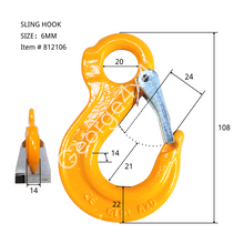 Load image into Gallery viewer, hook for lifting and towing for trailer chain