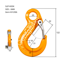 Load image into Gallery viewer, Hammerlock + Eye Hook for Trailer Safety Chain/Caravan Towing by George4x4 George Lifting