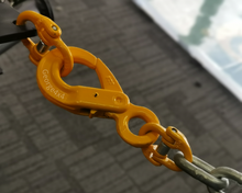 Load image into Gallery viewer, 866HSH30 8mm Hammerlock + 6mm Safety Hook +  8mm Hammerlock for Trailer Safety Chain/Caravan Towing George Lifting