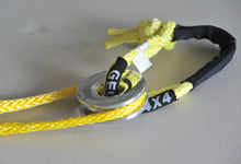 Load image into Gallery viewer, George4x4 4WD Lightweight Recovery Kit includes 1pc*Extension Towing Rope Australian made 10m Breaking: 9500kg. 1pc*Soft Shackle, Australian made 60cm Breaking: 13300kg. 1pc*Aluminum Pulley Snatch Ring, Australian designed and NATA accredited lab tested Running rope: 8mm-14mm. Lightweight, safer and more durable in every way.