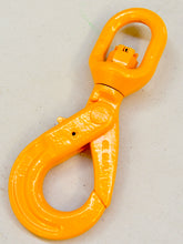 Load image into Gallery viewer, G80 Swivel Self Locking Safety Hook 7/8mm WLL 2.0ton, Grade 80 Chain Lifting Sling Components