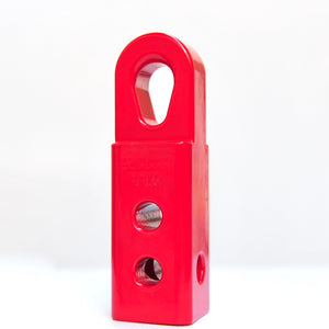  1pc*SK+ aka Soft Shackle Hitch (Ruby RED) 50mm*50mm*170mm  Breaking Strength: 20000kg