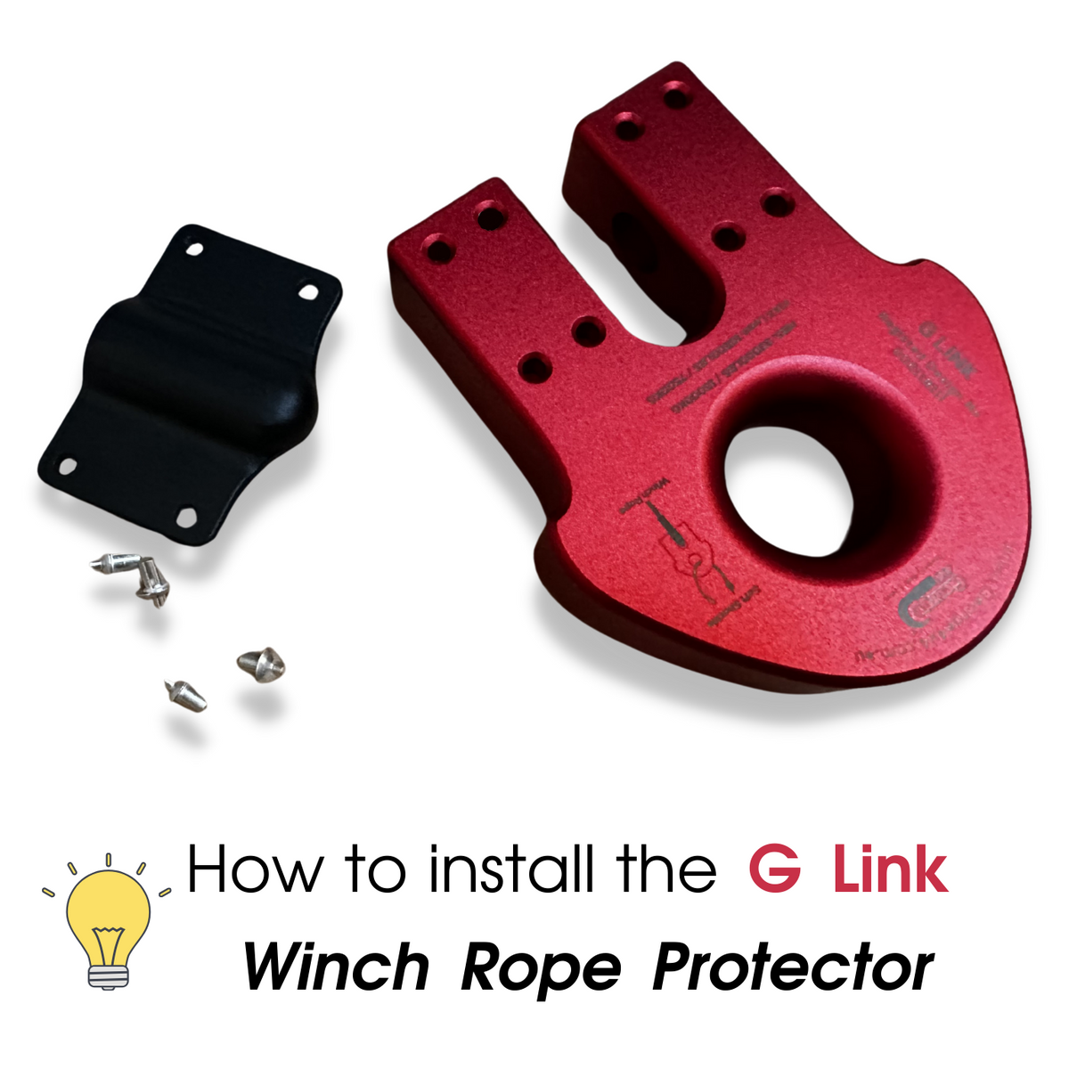 Winch Rope Support How to Install a Winch Rope Protector – George4x4 4WD Recovery Gear