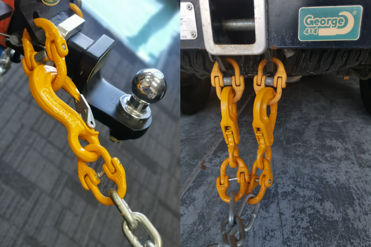 How to Extend a Short Chain for Safe Towing Tips on Using Hammerlocks 4WD Recovery Gear