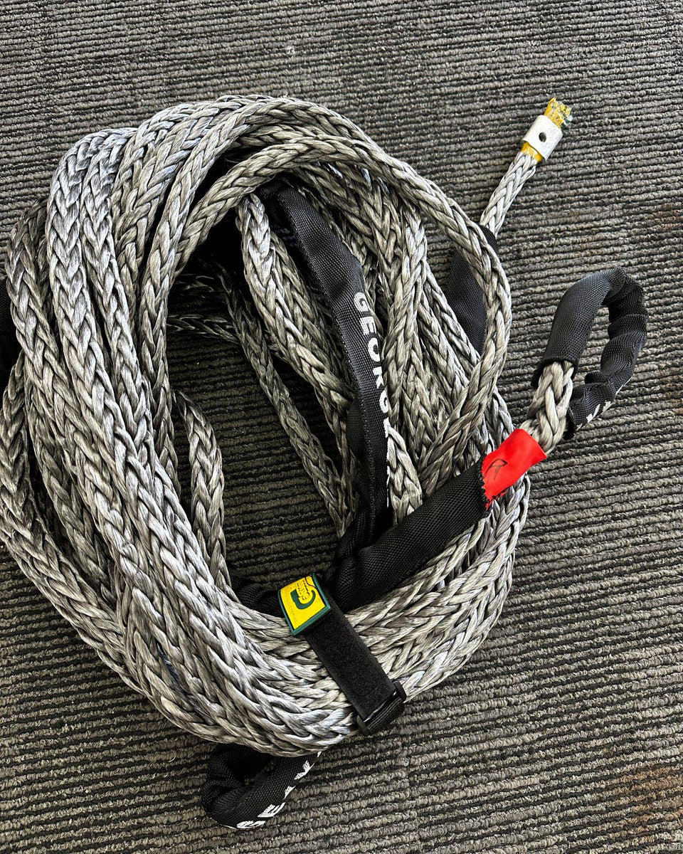 Soft Loop Winch Rope Australian made – George4x4 4WD Recovery Gear