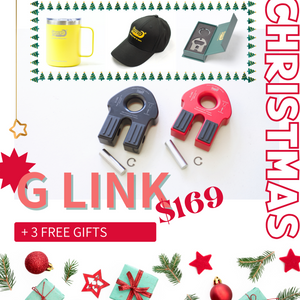 [Xmas SALE] G Link Winch Shackle and FREE Cup + Cap + Bottle Opener