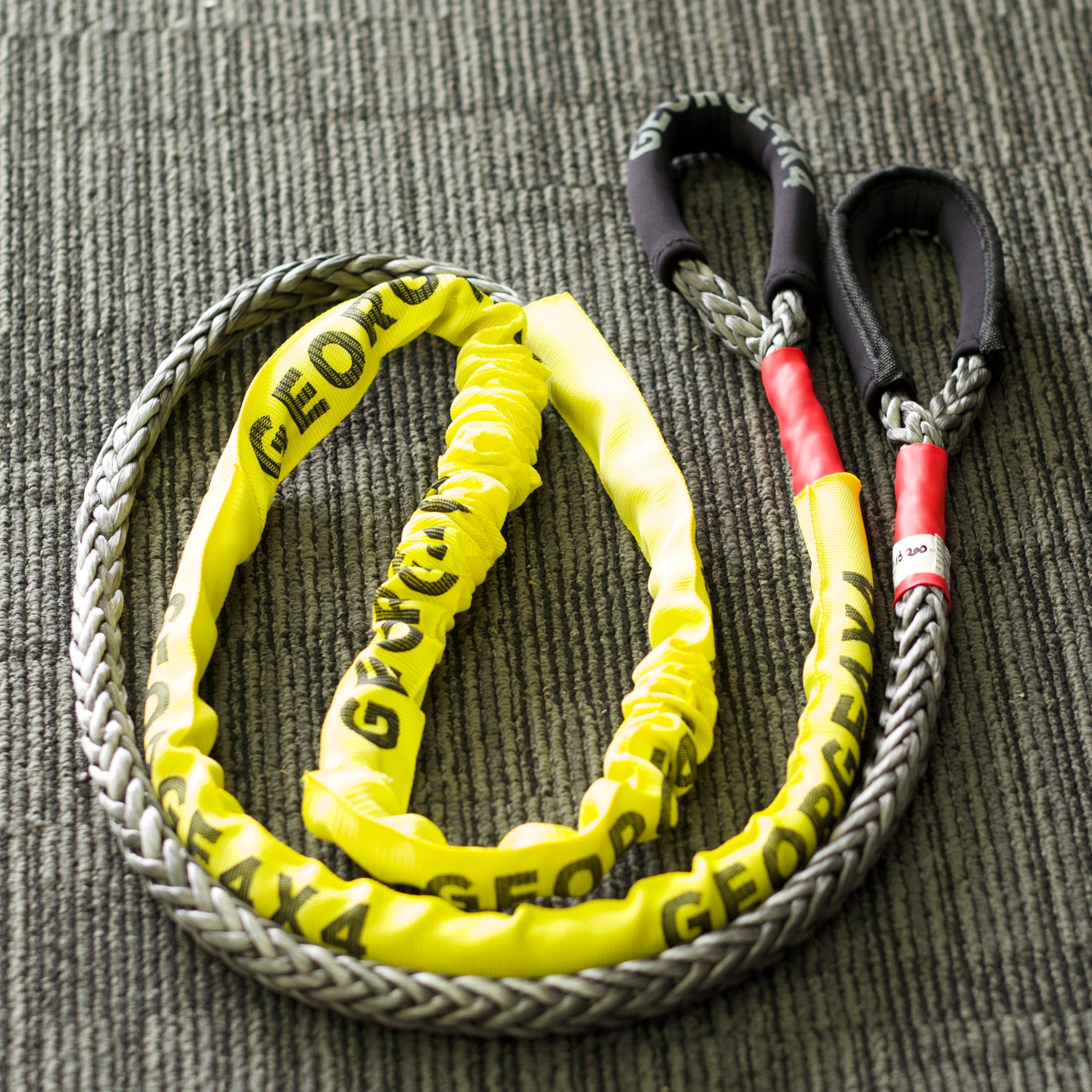 Australian made Split Sheath Bridle Rope 12mm*13200kg*3m, 4WD Recovery ...