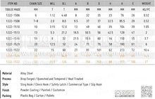 Load image into Gallery viewer, Grade 80 Clevis Sling Hook/ Slip Hook with Safety Latch 13mm WLL 5.3ton G80