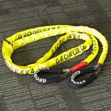 Load image into Gallery viewer, This Australian-made bridle rope has been covered with split sheath, with each section measuring 70cm, totalling 4 pieces of sheathes. This allows you to easily check the rope&#39;s condition by simply removing the sheathes. It can be utilized as a tree trunk protector and also as an extension for kinetic ropes or snatch straps. 