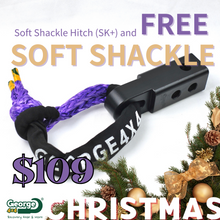 Load image into Gallery viewer, [Xmas Sale] Soft Shackle Hitch (SK+) Black and Free Soft Shackle