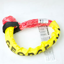 Load image into Gallery viewer, George4x4 Bridle Rope Soft Shackle Kit includes 1pc*Bridle Rope(Red), Australian made 16mm*5m Breaking Strength: 24000kg 1pc/2pcs*Soft Shackle, Australian made 70cm*24500kg (Pink) Soft shackle and Bridle rope Hand Made in Australia Australian Designed Tested by NATA-accredited lab Lighter and safer 