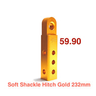 4WD Recovery Extended Soft Shackle Hitch (SK) 232mm*5000kg, Alloy Machined