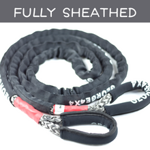 Load image into Gallery viewer, Australian-made &amp; tested Bridle Rope is made of a unique ultra-high molecular weight polyethylene material(UHMWPE), also known as Dyneema/Spectra. Extremely high-strength and low-stretch. UV resistant, waterproof and more durable Very light, can float in water. Both ends have protective sleeves and are fully sheathed