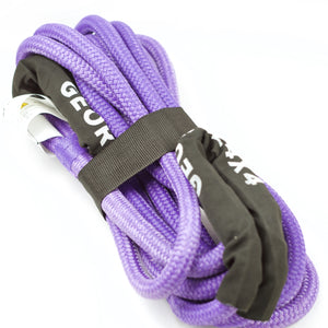 Nylon Kinetic Rope: 9m*7000kg Purple/Grey, 4WD Recovery Gear