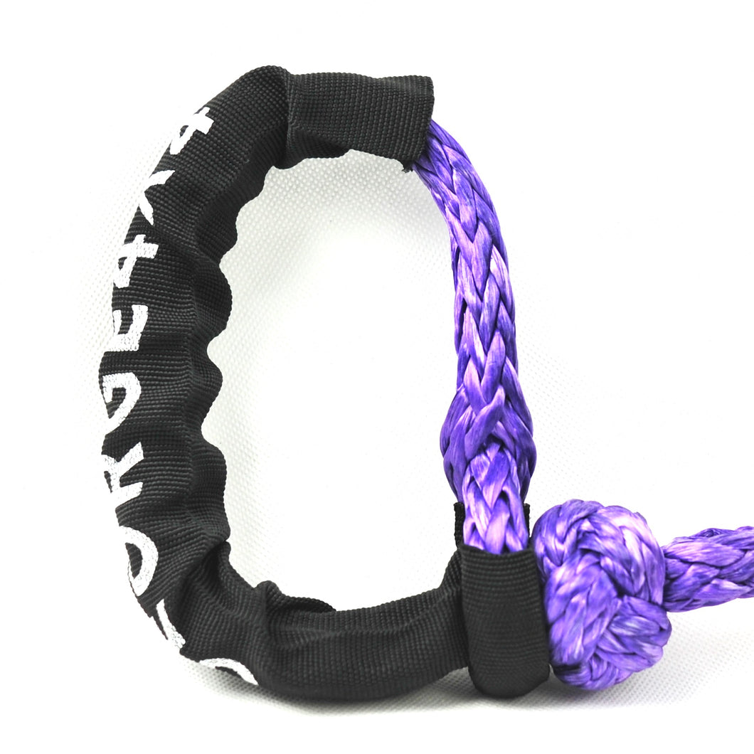 [Xmas Sale] Australian made Soft Shackle 10mm*13300kg Purple 4WD Recovery
