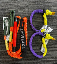 Load image into Gallery viewer, 4WD Recovery Bridle Combo: 11mm*11000kg Bridle (equalizer) Rope + 2pcs*Soft shackles