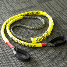 Load image into Gallery viewer, This Australian-made bridle rope has been covered with split sheath, with each section measuring 70cm, totalling 4 pieces of sheathes. This allows you to easily check the rope&#39;s condition by simply removing the sheathes. It can be utilized as a tree trunk protector and also as an extension for kinetic ropes or snatch straps.
