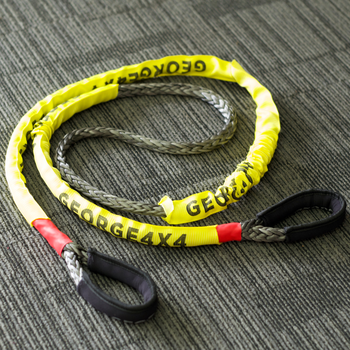 Australian made Split Sheath Bridle Rope 12mm*13200kg*3m, 4WD Recovery ...