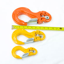 Load image into Gallery viewer, G80 Sling Winch Hook with Half Hammerlock 7/8mm*2000kg, 10mm*3150kg 13mm 5300kg, 4WD recovery 4x4 Towing and Lifting