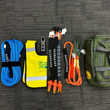 Load image into Gallery viewer, Beach Snatching Recovery kit 8600kg &amp; 11000kg Kinetic+3xSoft Shackle+SK+ Hitch+Bridle+Damper+Bag
