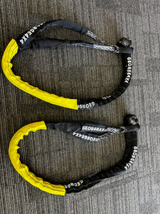 Extended Soft Shackle 12mm*22000kg Fully Sheathed, the Very Long Soft Shackle  george4x4 recovery gear Australian made 