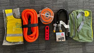 Bush & Beach Recovery Kit (B&B13KS)– George4x4-All-in-one snatch & winch recovery setup for any 4WD adventure