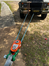 Load image into Gallery viewer, Dingo snatch Block with steel shackle in action 4WD Winch Pulley George4x4 recovery gear 