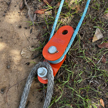 Load image into Gallery viewer, Dingo snatch Block opened 4WD Winch Pulley George4x4 recovery gear 