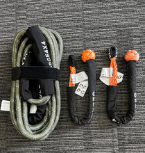 Load image into Gallery viewer, Kinetic rope nightsafe 10000kg with 2 soft shackles 