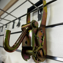 Load image into Gallery viewer, Ratchet Buckle with J Hook - Made for Tight Spaces
