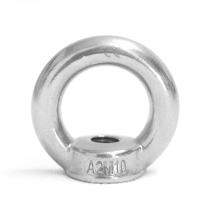 Eye Nuts DIN582 Female Metric Thread Stainless Steel Ring Top