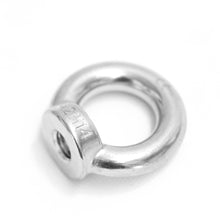 Load image into Gallery viewer, Eye Nuts DIN582 Female Metric Thread Stainless Steel Ring Top