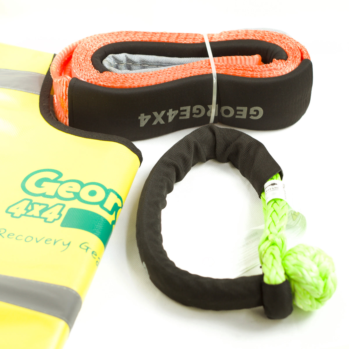 TDS Winch System Recovery Combo: Tree Protector + Soft Shackle + Dampe ...